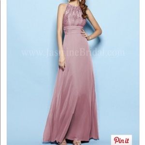 Jasmine Dress B163015 in Misty Pink
